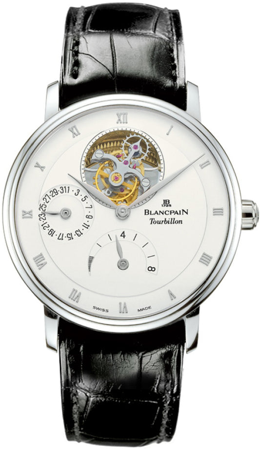 Blancpain Villeret Tourbillon 8 Day Power Reserve  6025-1542-55b