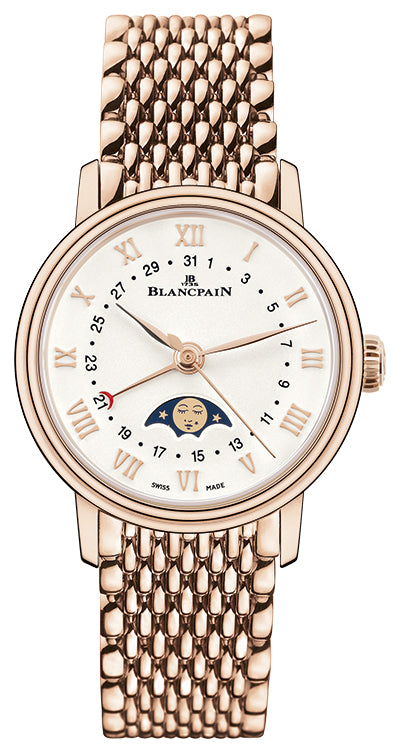 Blancpain Villeret Quantieme Phases de Lune 29.2mm 6106-3642-mmb