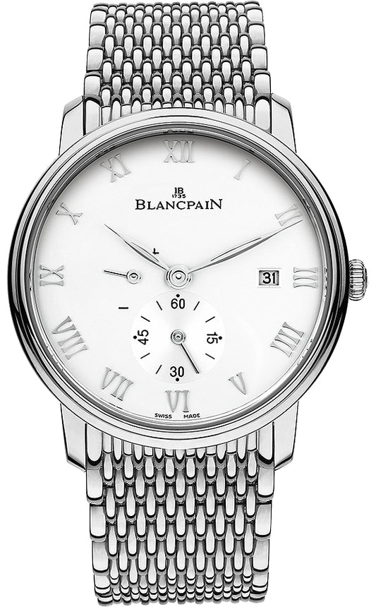 Blancpain Villeret Small Seconds Date & Power Reserve Mechanical 6606-1127-mmb