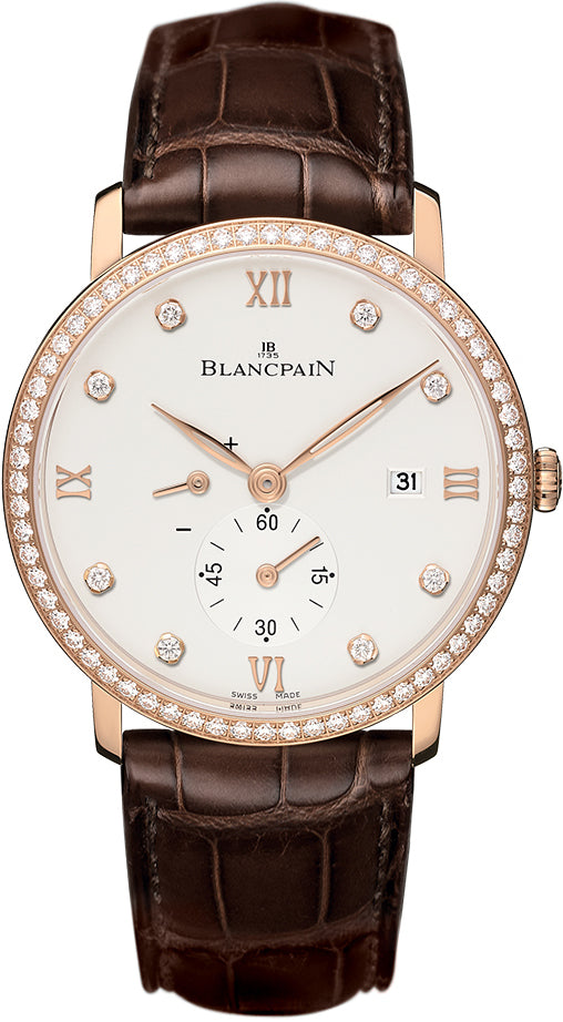 Blancpain Villeret Small Seconds Date & Power Reserve Mechanical 6606-2987-55B