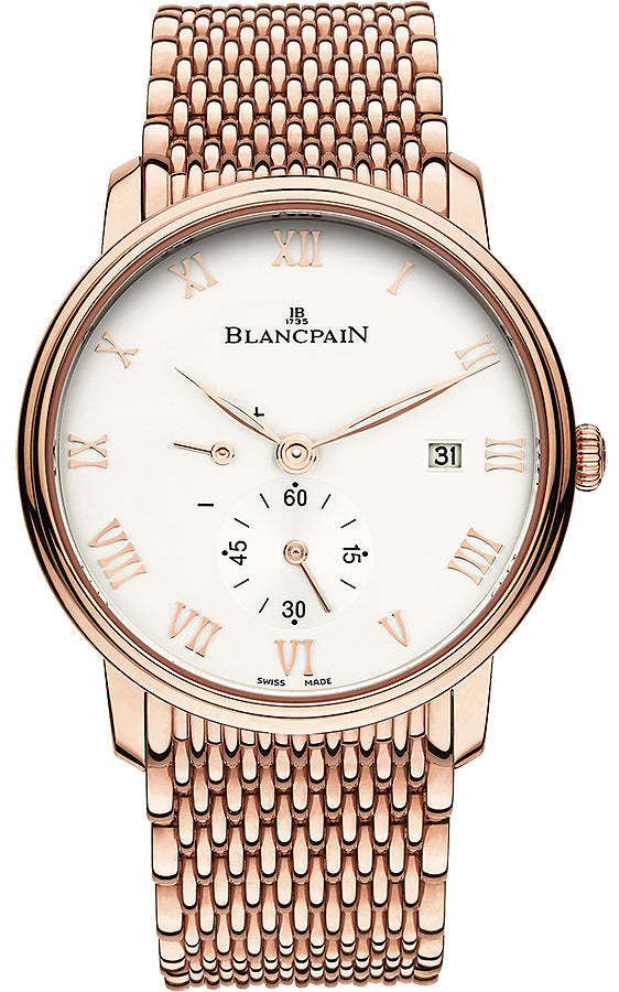 Blancpain Villeret Small Seconds Date & Power Reserve Mechanical 6606-3642-mmb