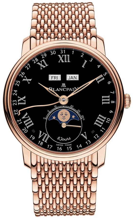 Blancpain Villeret Complete Calendar 8 Days 6639-3637-mmb