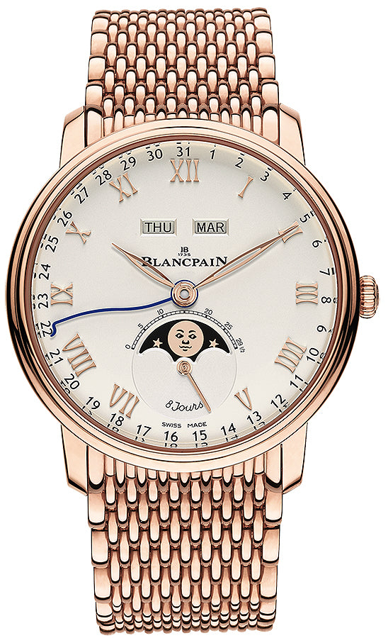 Blancpain Villeret Complete Calendar 8 Days 6639-3642-mmb