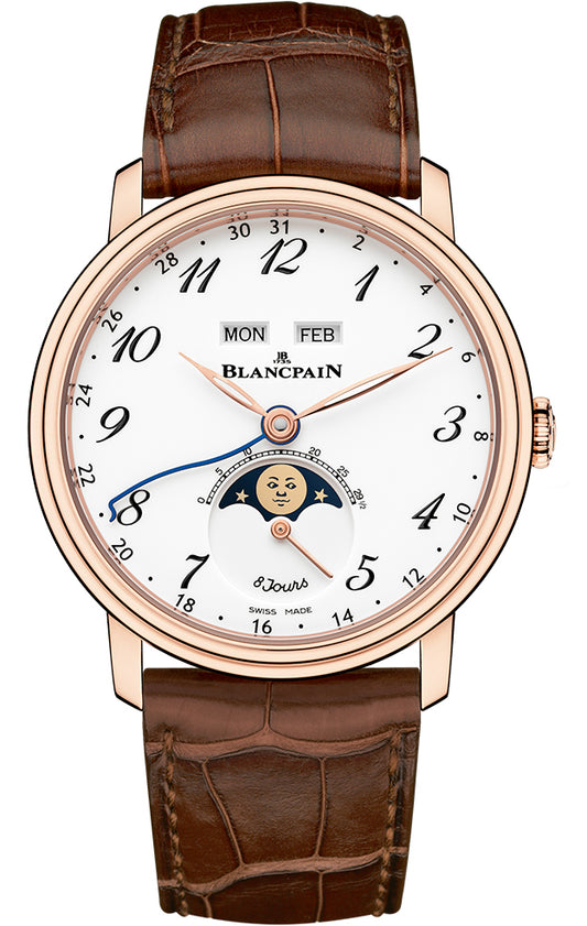 Blancpain Villeret Complete Calendar 8 Days 6639a-3631-55b