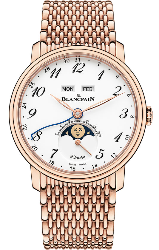 Blancpain Villeret Complete Calendar 8 Days 6639a-3631-mmb