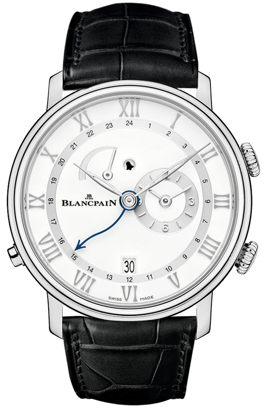 Blancpain Villeret Reveil GMT 6640-1127-55b