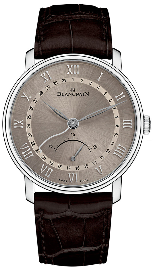 Blancpain Villeret Ultra Slim Date 30 Seconds Retrograde 6653q-1504-55b