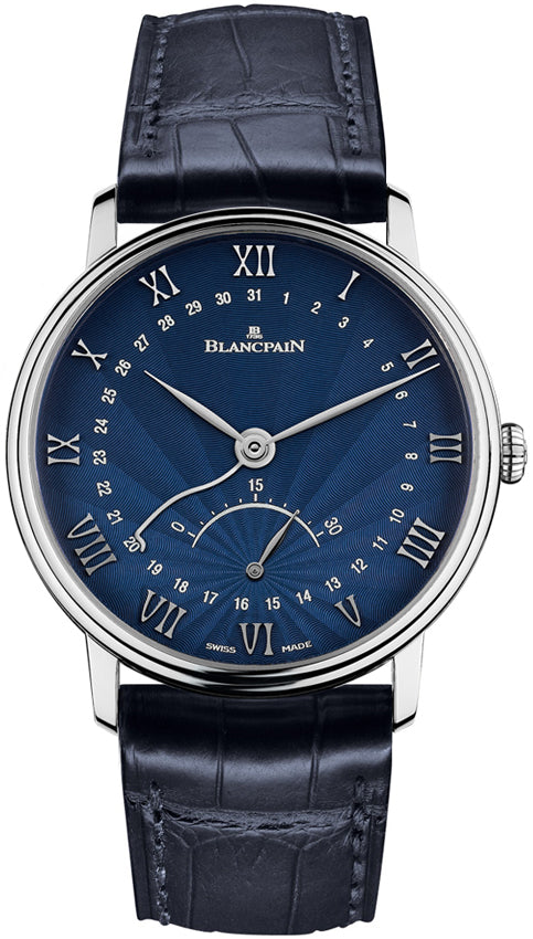 Blancpain Villeret Ultra Slim Date 30 Seconds Retrograde 6653q-1529-55b