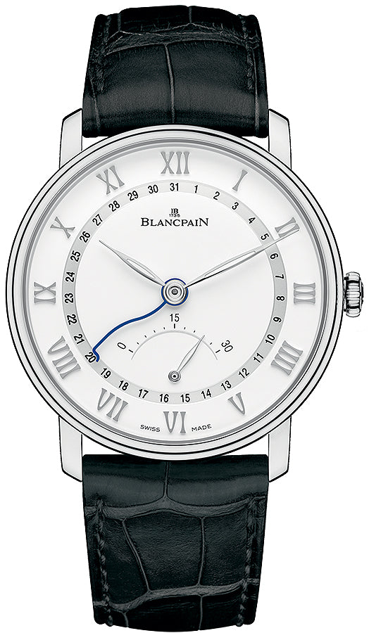 Blancpain Villeret Ultra Slim Date 30 Seconds Retrograde 6653q-1127-55b