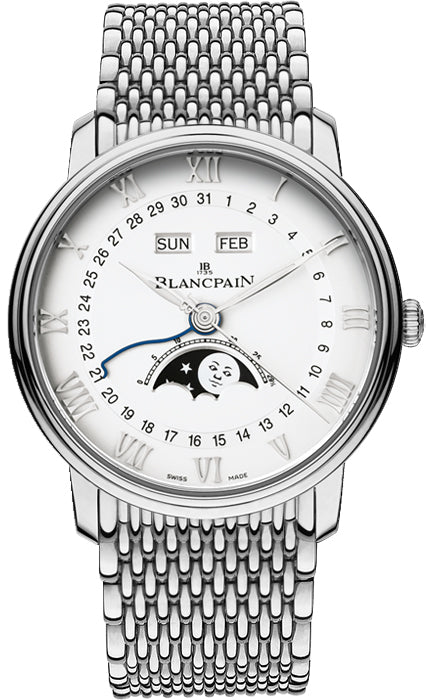 Blancpain Villeret Moonphase & Complete Calendar 40mm 6654-1127-mmb