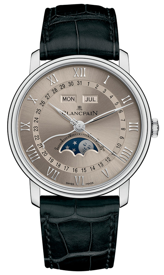 Blancpain Villeret Moonphase & Complete Calendar 40mm 6654a-1504-55b