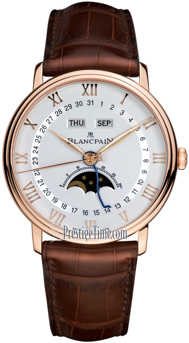 Blancpain Villeret Moonphase & Complete Calendar 40mm 6654-3642-55b