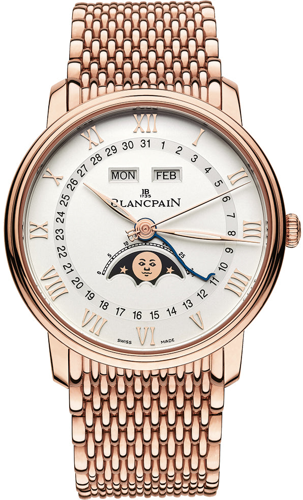 Blancpain Villeret Moonphase & Complete Calendar 40mm 6654-3642-mmb