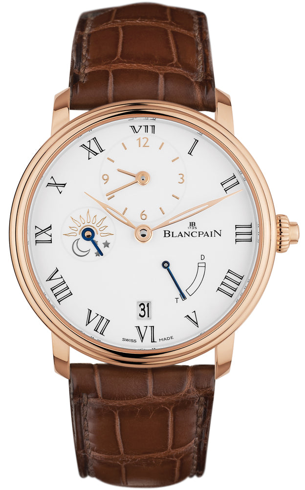 Blancpain Villeret 8 Days Half Timezone 6661-3631-55b