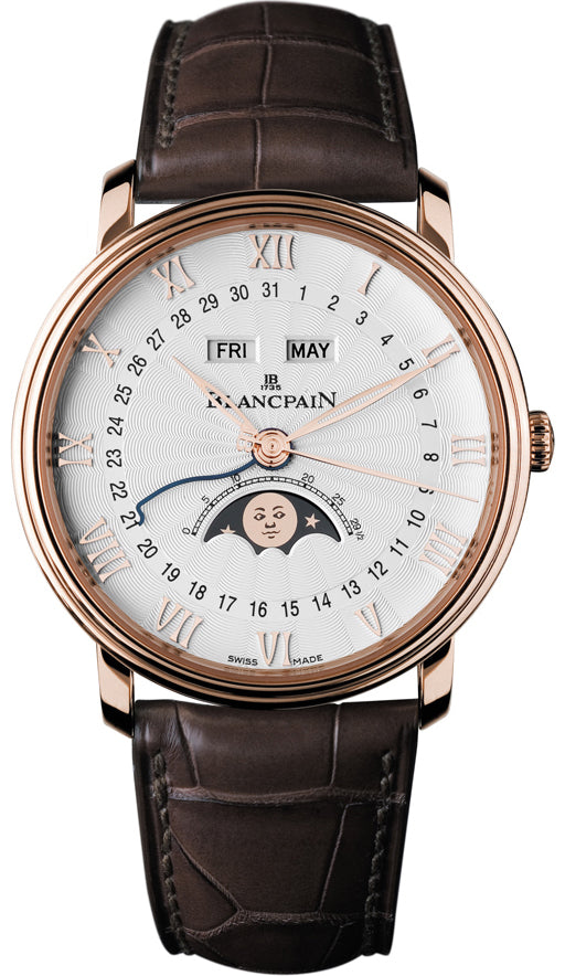 Blancpain Villeret Moonphase & Complete Calendar 40mm 6664-3642-55b