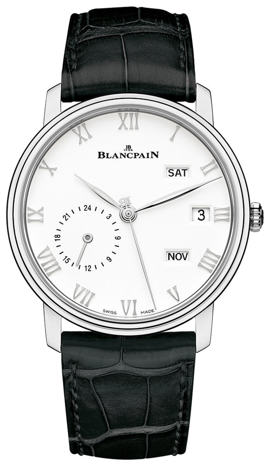 Blancpain Villeret Quantieme Annual GMT 40mm 6670-1127-55b