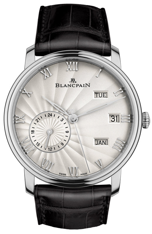 Blancpain Villeret Quantieme Annual GMT 40mm 6670-1542-55b