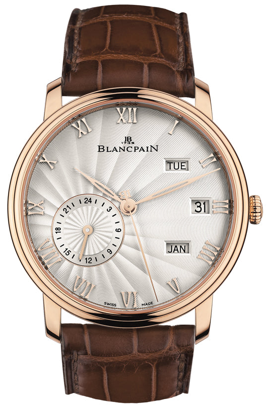 Blancpain Villeret Quantieme Annual GMT 40mm 6670-3642-55b