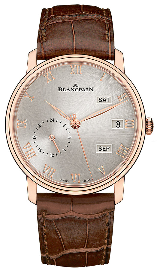 Blancpain Villeret Quantieme Annual GMT 40mm 6670a-3642-55b