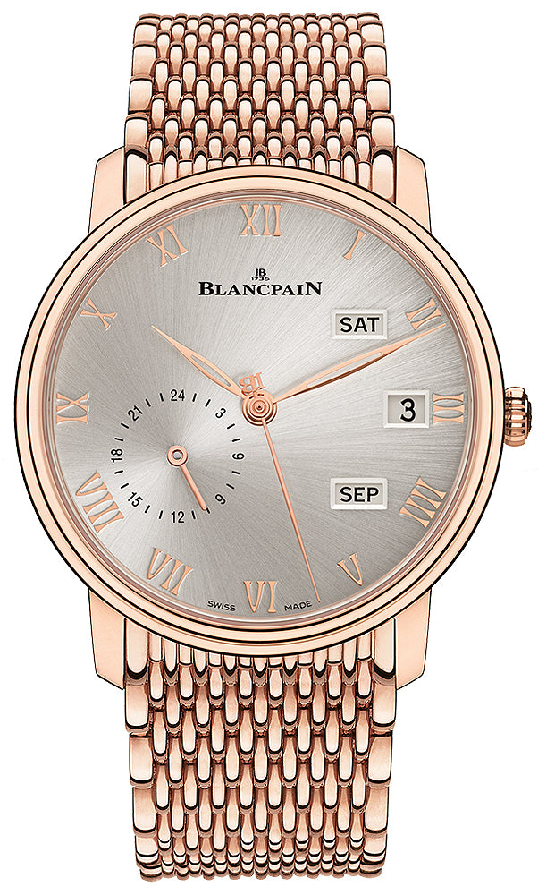 Blancpain Villeret Quantieme Annual GMT 40mm 6670a-3642-mmb