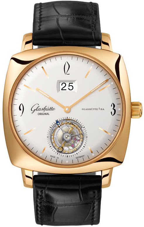 Glashutte Original Senator Sixties Square Tourbillon 94-12-01-01-04