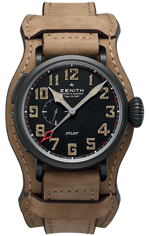 Zenith Pilot Montre d'Aeronef Type 20 GMT 96.2431.693/21.c738