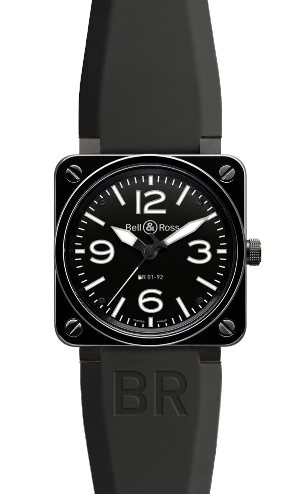 Bell & Ross BR01-92 Automatic 46mm BR01-92 Black Ceramic