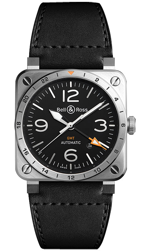 Bell & Ross BR03 GMT 42mm BR0393-GMT-ST/SCA