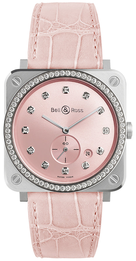 Bell & Ross BR S Quartz 39mm BRS-PK-ST-LGD/SCR