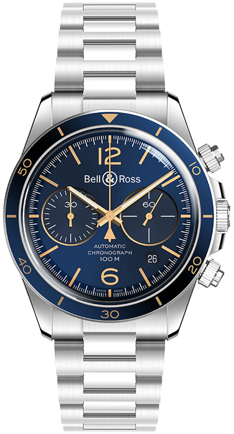 Bell & Ross BR V2-94 BRV294-BU-G-ST/SST