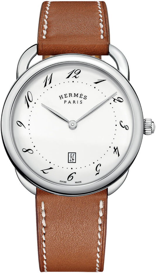 Hermes Arceau Quartz TGM 40mm 044822ww00