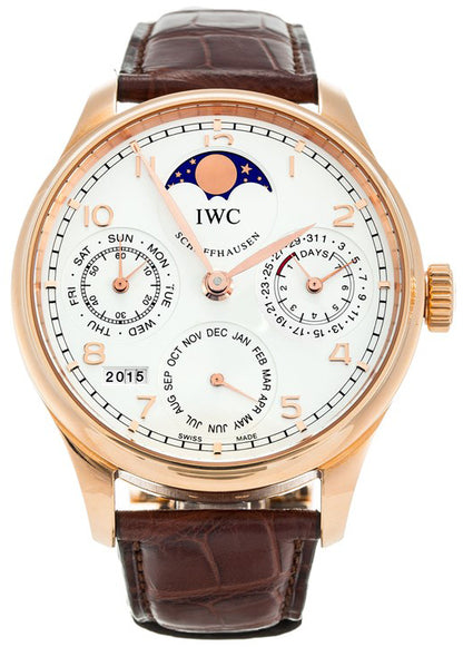 IWC Portuguese Perpetual Calendar Perpetual Moonphase IW502306