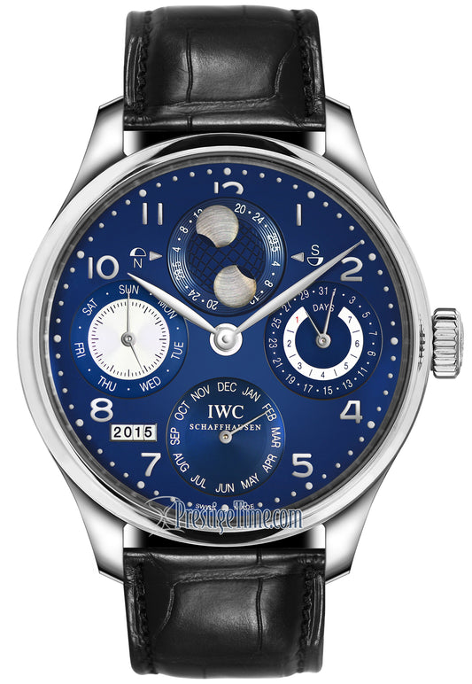 IWC Portuguese Perpetual Calendar Hemisphere Moonphase IW503203