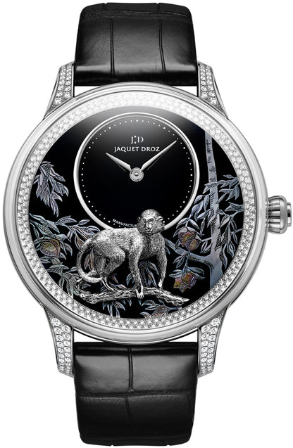 Jaquet Droz Les Ateliers d'Art Petite Heure Minute Relief j005024280 MONKEY