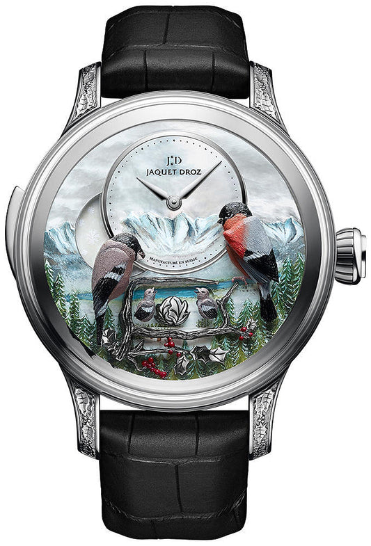 Jaquet Droz Automata THE BIRD REPEATER J031034205 ALPINE VIEW