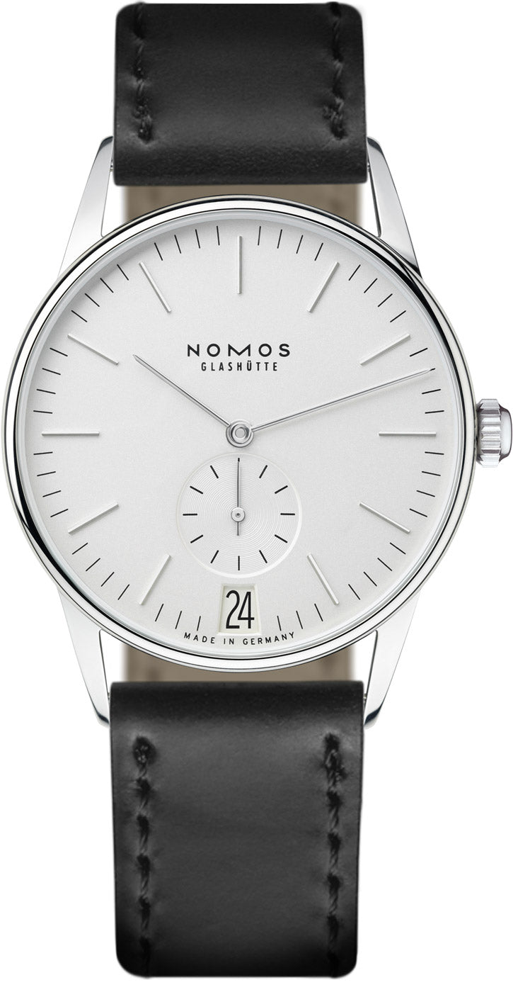 Nomos Glashutte Orion 38 Datum 38mm 381