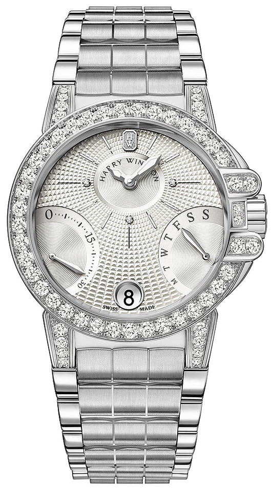 Harry Winston Ocean Lady Biretrograde 36mm oceabi36ww046