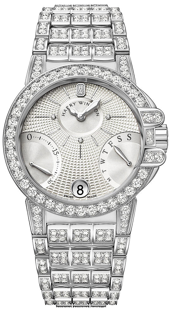 Harry Winston Ocean Lady Biretrograde 36mm oceabi36ww048