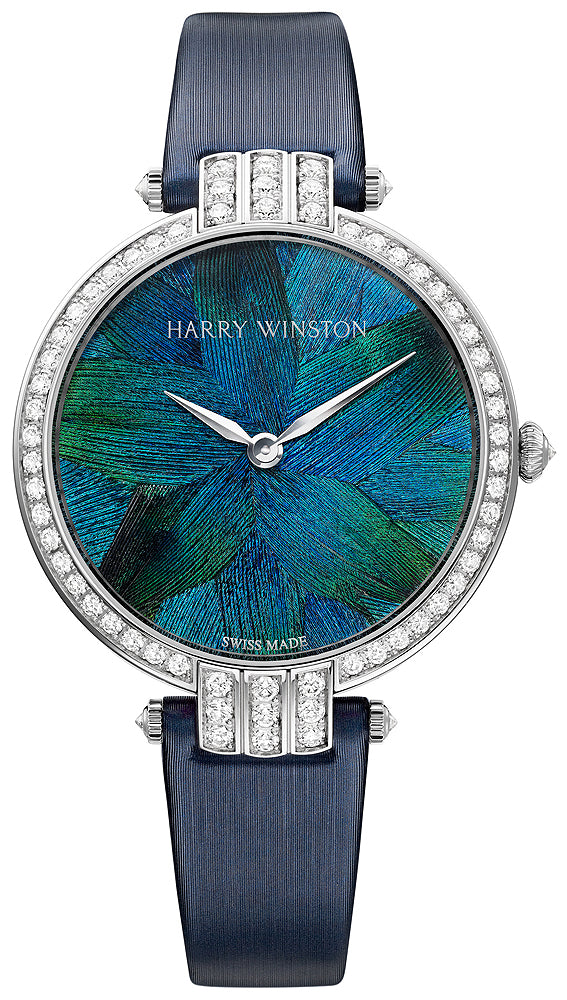 Harry Winston Premier Feathers Ladies Quartz 36mm prnqhm36ww006