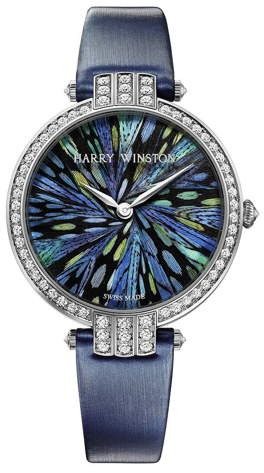 Harry Winston Premier Feathers Ladies Quartz 36mm prnqhm36ww010