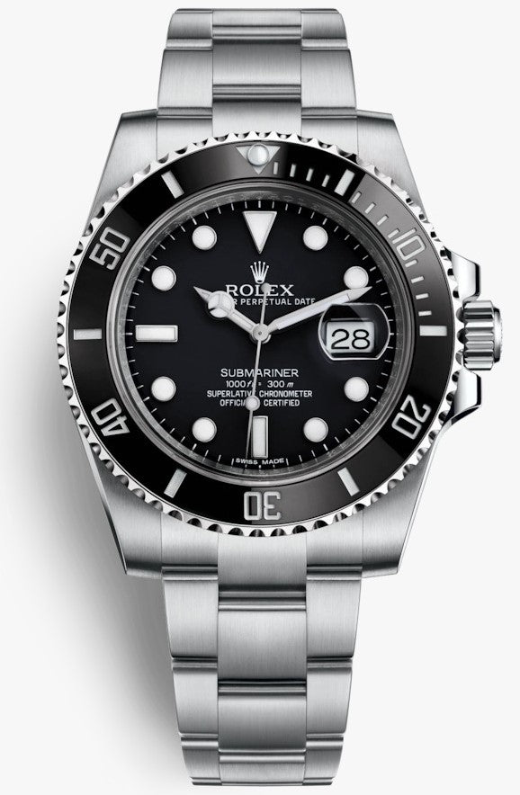 Mens Rolex 116610LN Oyster Perpetual Submariner Date Watch