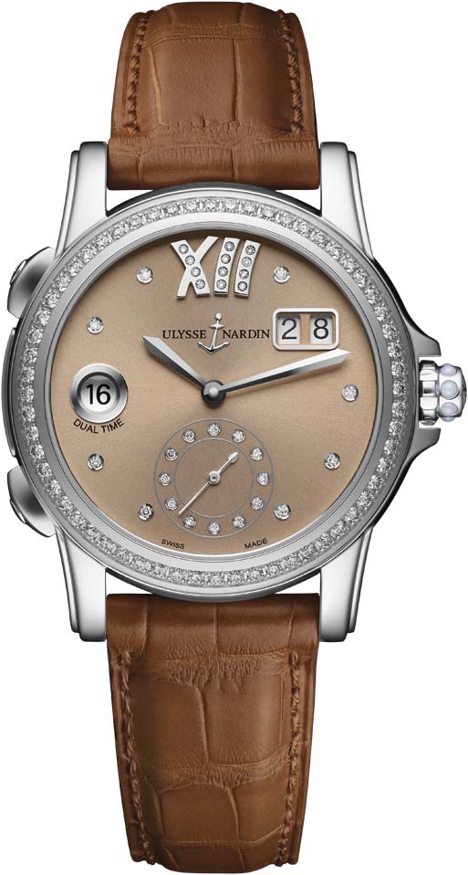 Ulysse Nardin Classic Lady Dual Time 3343-222B/30-09