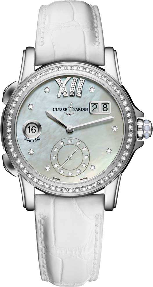 Ulysse Nardin Classic Lady Dual Time 3343-222B/391