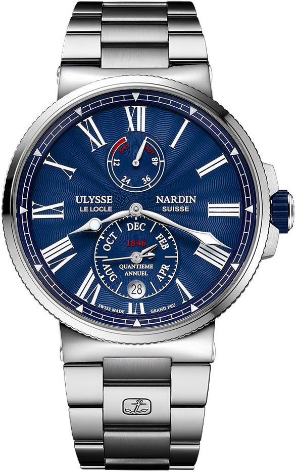 Ulysse Nardin Marine Chronometer Annual Calendar 43mm 1133-210-7m/e3