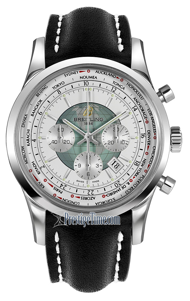 Breitling Transocean Chronograph Unitime ab0510u0/a732-1lt