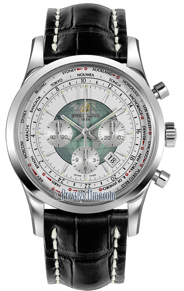 Breitling Transocean Chronograph Unitime ab0510u0/a732-1ct