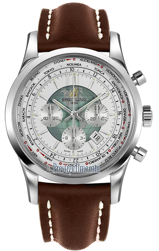 Breitling Transocean Chronograph Unitime ab0510u0/a732-2lt