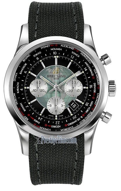 Breitling Transocean Chronograph Unitime ab0510u4/bb62-1ft