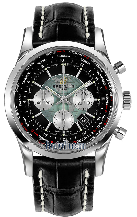 Breitling Transocean Chronograph Unitime ab0510u4/bb62-1cd