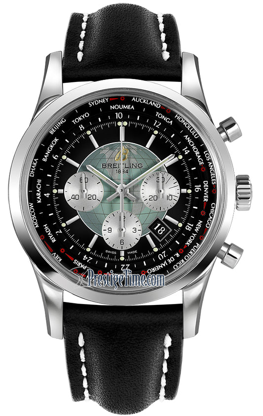 Breitling Transocean Chronograph Unitime ab0510u4/bb62-1ld